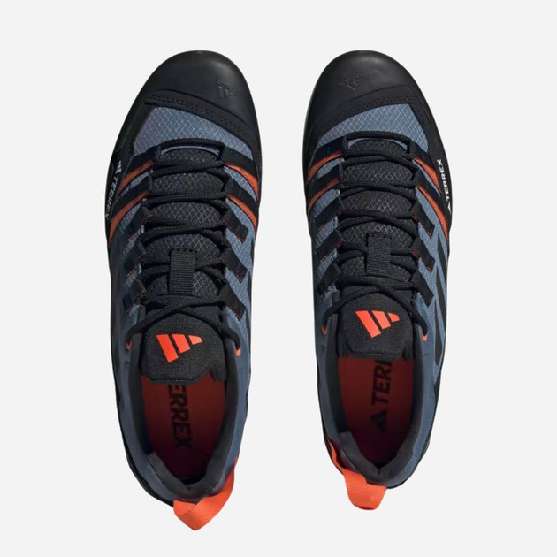 Чоловічі кросівки для туризму adidas Terrex Swift Solo 2 IE6903 48 Синій/Чорний (4066746376645) - зображення 6