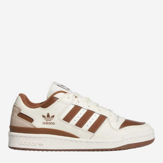 Sneakersy męskie skórzane adidas Forum Low CL IG3900 41.5 Brązowe (4066759017412) - obraz 1