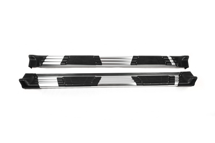 Бокові пороги OEM (2 шт, алюміній) для Honda CRV 2001-2006 років bkt-b150053 - изображение 2