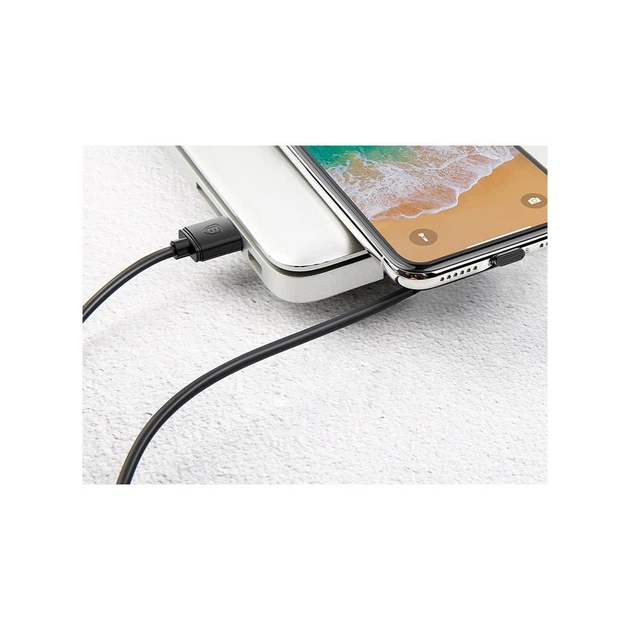 Кабель BASEUS CALXP-B01 Gaming Suction Cup Lightning Cable 2M чёрный - изображение 4