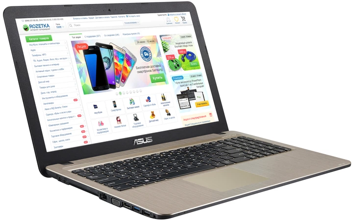 Ноутбук ASUS X540LJ (X540LJ-XX518D) Chocolate Black – фото, отзывы