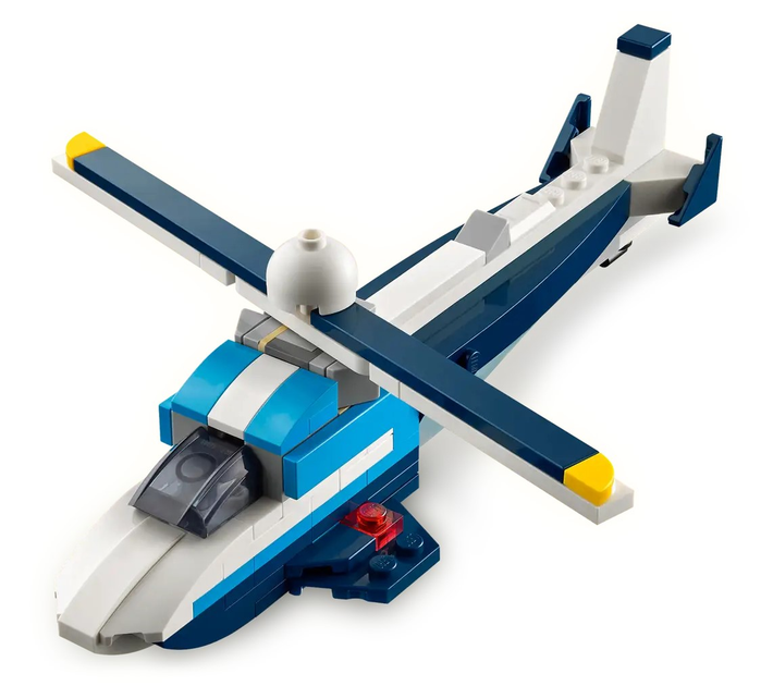 Zestaw klocków LEGO Creator 3 w 1 Statek powietrzny: Samolot wyścigowy 178 elementów (31160) - obraz 7