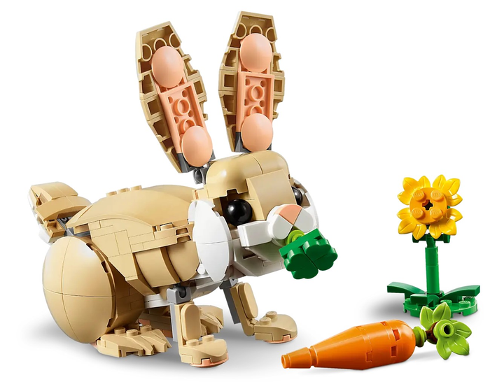 Конструктор LEGO Creator 3 в 1 Симпатичний зайчик 326 елементів (31162) - зображення 4