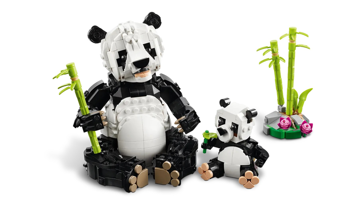 Zestaw klocków LEGO Creator 3 w 1 Dzikie zwierzęta: Rodzina pand 626 elementów (31165) - obraz 6