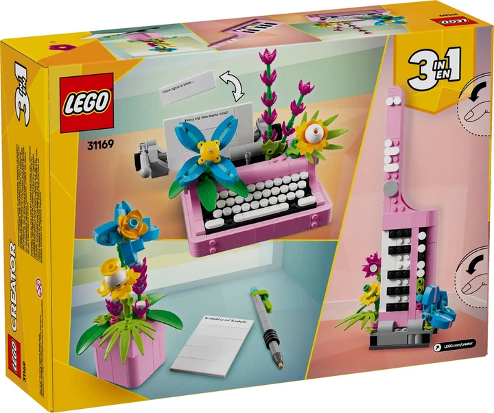 Конструктор LEGO Creator 3 в 1 Печатница с цветами 363 элемента (31169) - изображение 12