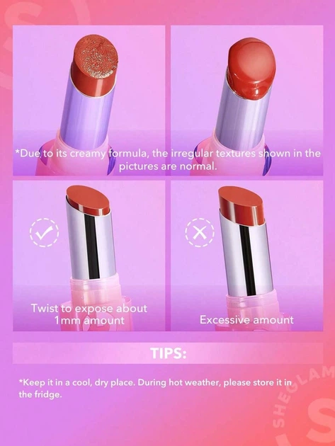Помада для губ глянцевая Sheglam Mirror Kiss High-Shine Lipstick That's Fierce 2.9 г - изображение 8