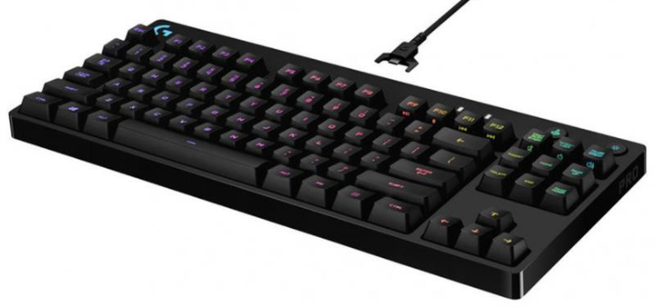 Клавiатура Logitech G Pro Mechanical Gaming USB (920-009392) - зображення 2