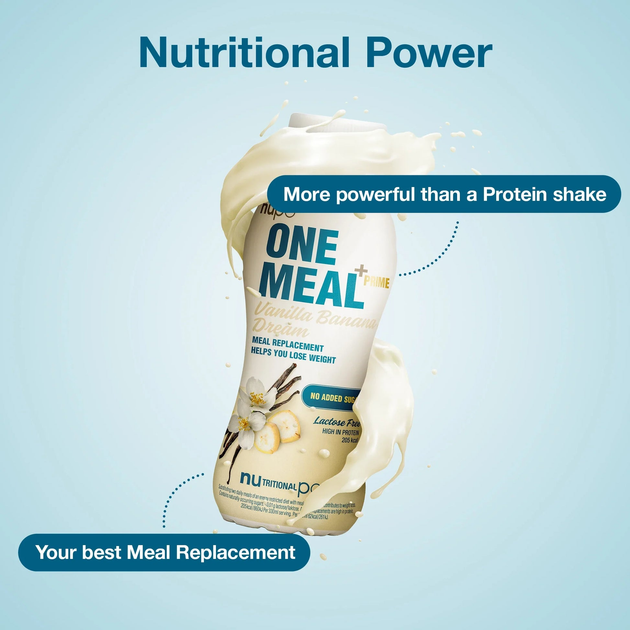 Shake Nupo One Meal+Prime Vanilla Banana Dream 12 x 330 ml (5715667290002) - obraz 6