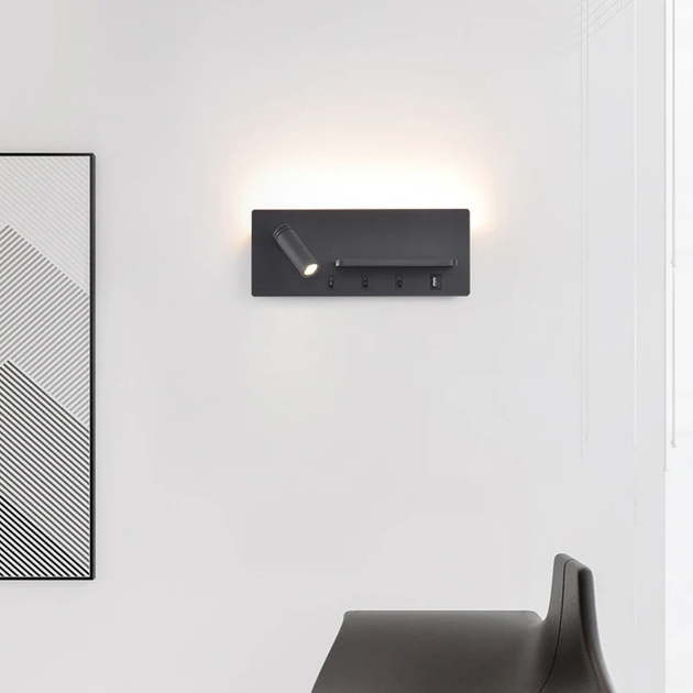 Настенный светильник современный для спальни LED 5W (BR27) - изображение 5