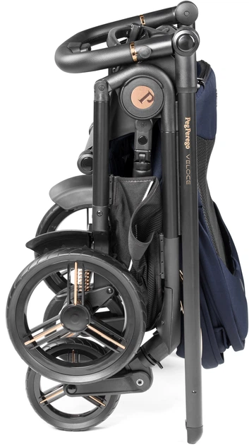 Коляска Peg-Perego Veloce Blue Shine Синяя (IP32000000RO51DX51) - изображение 12