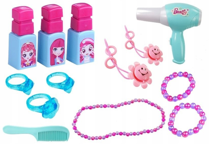 Zestaw piękności LEAN Toys Toaletka z lusterkiem (5907625589536) - obraz 4