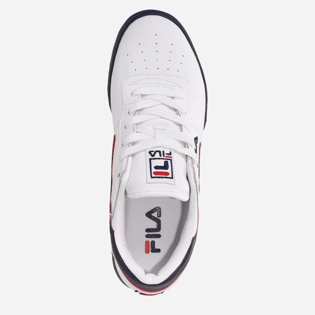 Мужские кеды кожаные низкие Fila Original Fitness 11F16LT 41 (8US) 26 см Белые (691115296947) - изображение 4