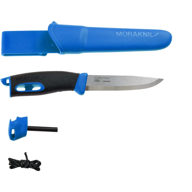 Ніж Morakniv Companion Spark stainless steel синій - зображення 4