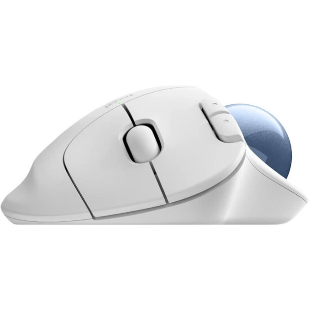 Мышь беспроводная Logitech Ergo M575S Off-White + Blue Ball (910-007030) - изображение 3