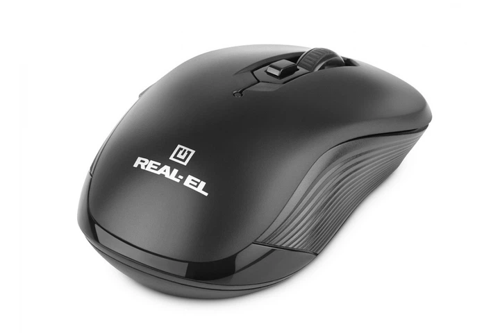 Мышь беспроводная REAL-EL RM-331W Black - изображение 9