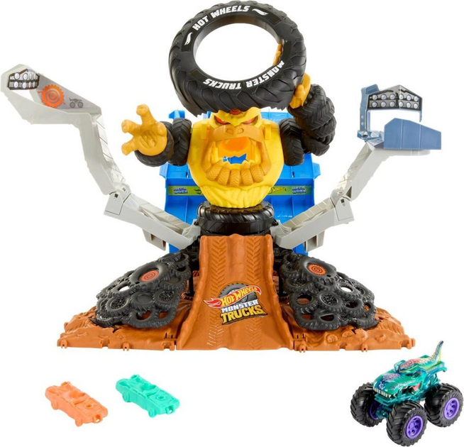 Zestaw do zabawy Hot Wheels Crashzilla Attack Training Arena (0194735164325) - obraz 4