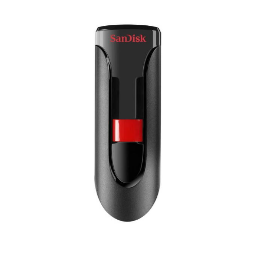 Флешка 32Гб USB 2.0 чорний/червоний Cruzer Glide SanDisk – фото