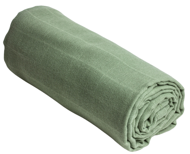 Пеленка-полотенце TERRA GAIA из органического муслина 120x120 см Хаки (17441176) - изображение 2