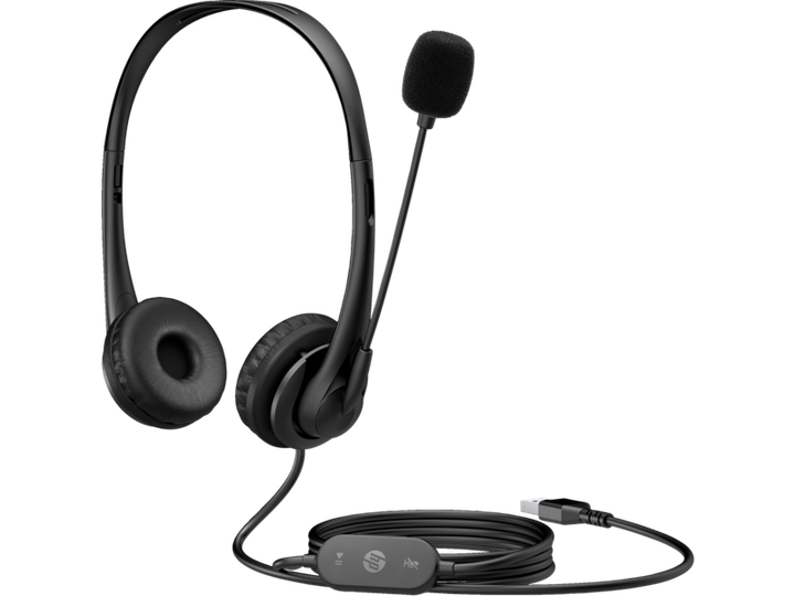 Гарнітура HP Stereo G2 USB, чорний (428H5AA) - изображение 4