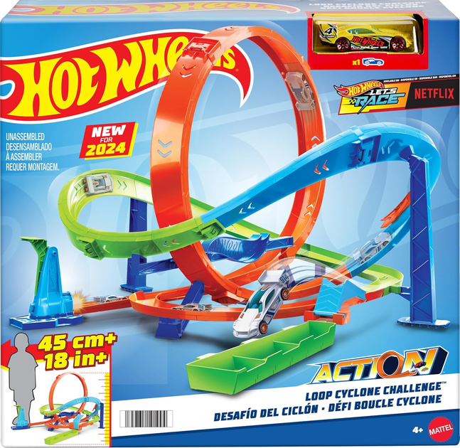 Zestaw Hot Wheels Action Zakręcone tornado (194735191994) - obraz 1