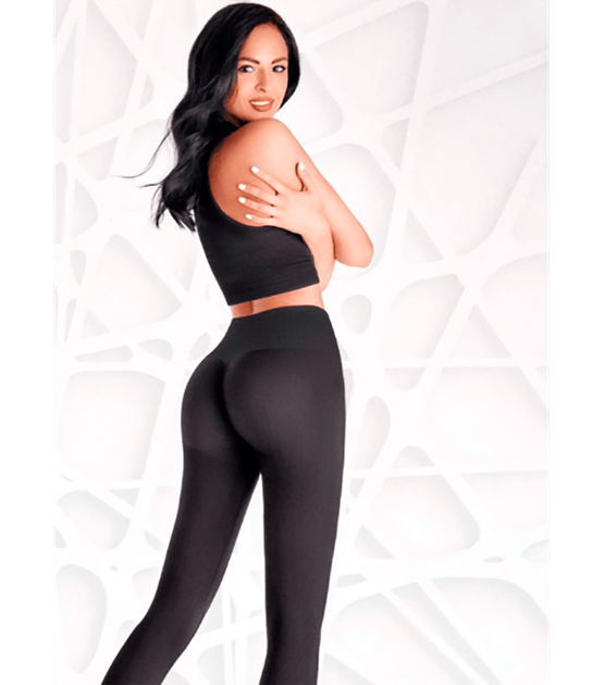 Спортивные бесшовные леггинсы - Giulia - LEGGINGS RIB - L/XL - Poppy seed - Фото 2 Спортивные бесшовные леггинсы - Giulia - LEGGINGS RIB - L/XL - Poppy seed - изображение 2