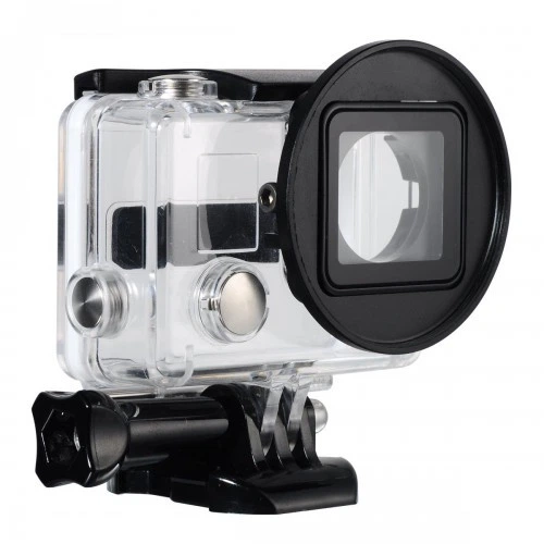 Адаптер для встановлення світлофільтра 52 мм GoPro HERO 3+, 4 - чорний XTGP128) - Фото 2 Адаптер для встановлення світлофільтра 52 мм GoPro HERO 3+, 4 - чорний XTGP128) - зображення 2