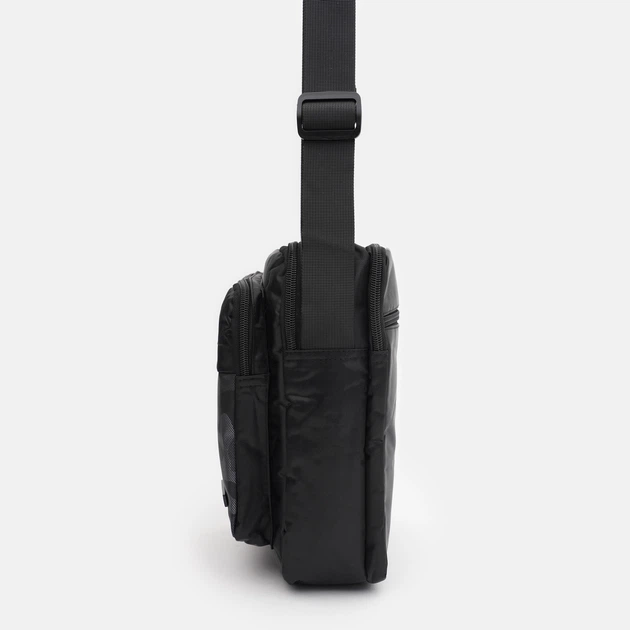 Сумка крос-боді через плече чоловіча тканинна Laras C10SA8615bl чорна (ROZ6501057279) - Фото 5 Сумка крос-боді через плече чоловіча тканинна Laras C10SA8615bl чорна (ROZ6501057279) - зображення 5