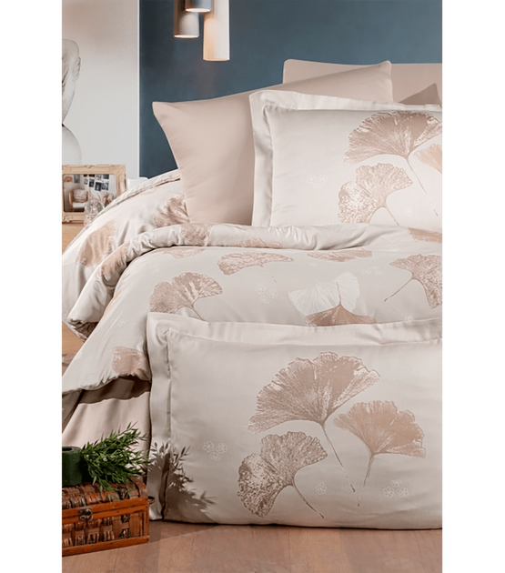 Комплект постельного белья Satin Cotton First Choice - First Choice - S-586 Sofira Beige - Евро - Бежевый - Фото 2 Комплект постельного белья Satin Cotton First Choice - First Choice - S-586 Sofira Beige - Евро - Бежевый - изображение 2