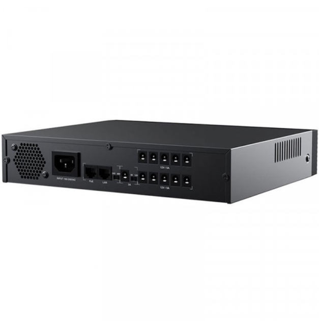 Джерело безперебійного живлення для роутерів Marsriva KP7 DC UPS 10xDC+PoE OUT 9V/12V 100W 24000mAh 76.8Wh LiFePo4 Black (KP7_MARSRIVA) - зображення 4
