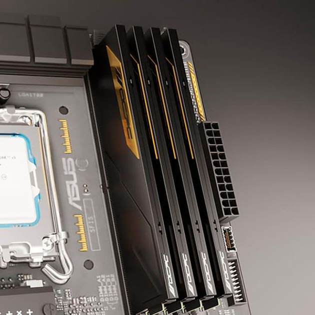 Модуль пам'яті OCPC DDR5 32Gb 5600MHz (2*16Gb) VOLARE C40 Black, Retail Kit (MMVL2K32GD556C40BK) - изображение 4