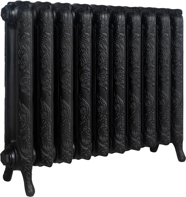 Радиатор из чугуна Warm Well Retrox 660/180 10 секций Ral 9005М - изображение 2