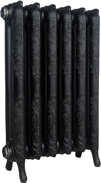 Радиатор из чугуна Warm Well Retrox 760/180 6 секций Ral 9005М - изображение 2