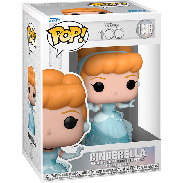 Фігурка Funko POP Disney 100th Anniversary Cinderella 9 см (889698679725) - зображення 1