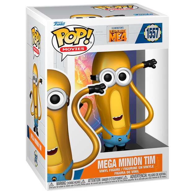 Figurka Funko POP Despicable Me 4 Mega Minion Tim 9 cm (889698760539) - obraz 1