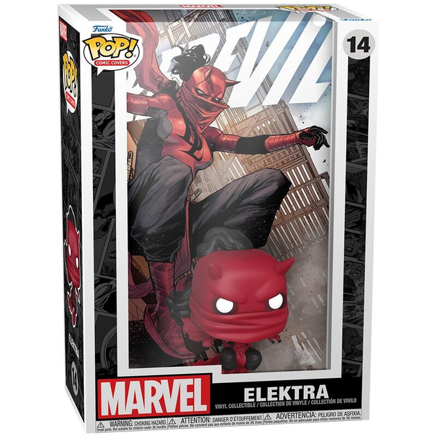 Figurka Funko POP Marvel Daredevil Elektra 14 9 cm (889698657426) - obraz 1