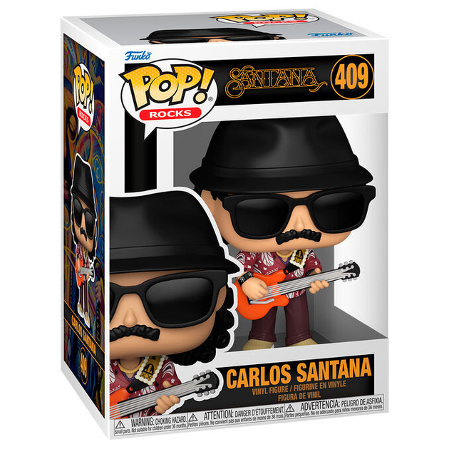 Figurka Funko POP Carlos Santana 9 cm (889698797122) - obraz 1