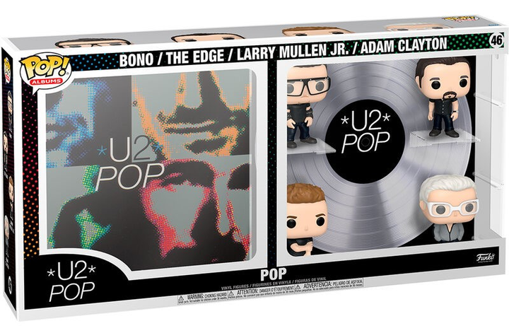 Набір фігурок Funko POP Albums Deluxe U2 9 см 4 шт (889698673914) - зображення 1