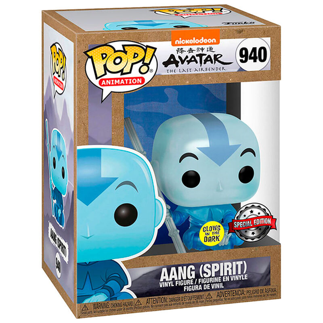 Figurka Funko POP Avatar Aang Spirit Exclusive 9 cm (889698550529) - obraz 1