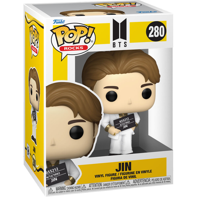 Фігурка Funko POP BTS Jin 9 см (889698640459) - зображення 1