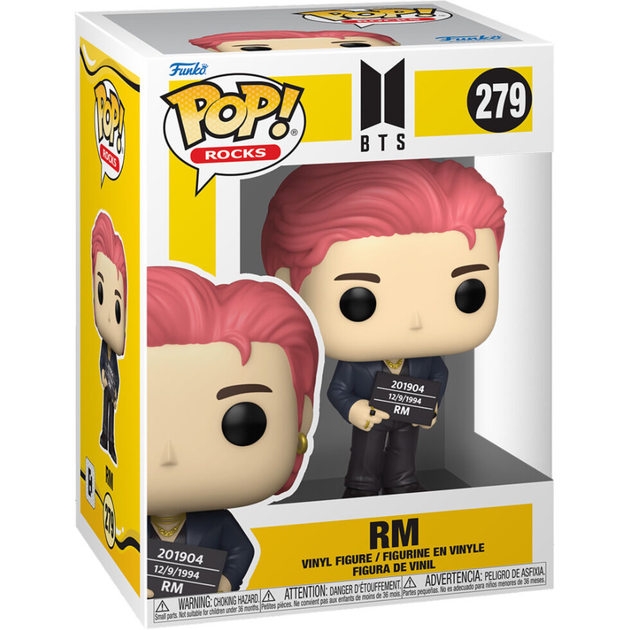 Figurka Funko POP BTS RM 9 cm (889698640473) - obraz 1