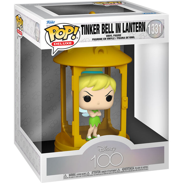 Figurka Funko POP Deluxe Disney 100th Anniversary Peter Tinker Bell in Lantern 19 cm (889698708463) - obraz 1