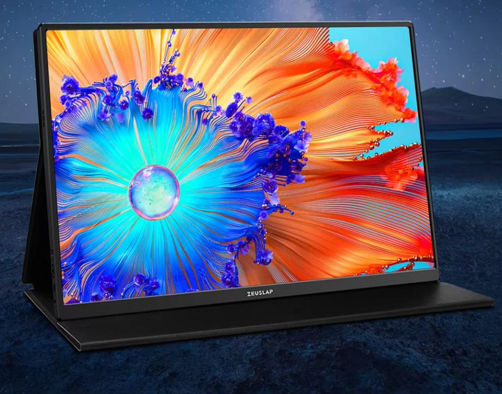 Портативный монитор ZEUSLAP-P16 1920 x 1200 Full HD IPS 16", монитор для PlayStation Xbox Macbook телефона - изображение 2