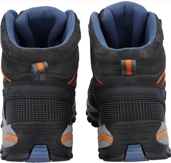 Ботинки мужские CMP RIGEL MID TREKKING SHOE WP (3Q12947-73US) Серый 40 - изображение 5