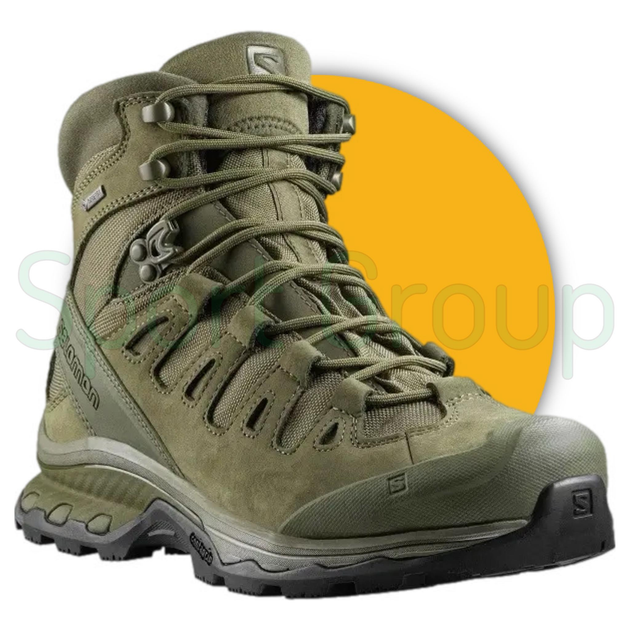 Черевики тактичні Salomon Quest 4D GTX Forces 2 Ranger Green (зелений) UK 3/EU 36 - зображення 2