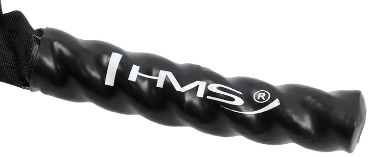 Канат для вправ HMS RP03 в кожусі 12 м Black (5907695540093)   - зображення 3