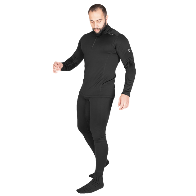 Термобелье комплект Camotec LVL2 Polarheat Snake унисекс черный size XS - изображение 5