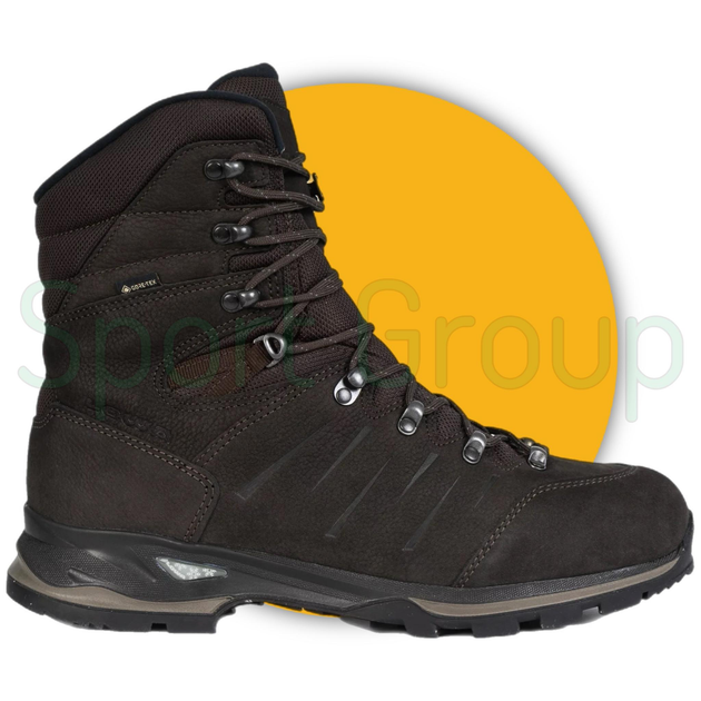 Зимние тактические ботинки Lowa Yukon Ice II GTX Ebenholz (210685-0499) коричневый UK 10.5/ EU 45 - изображение 2