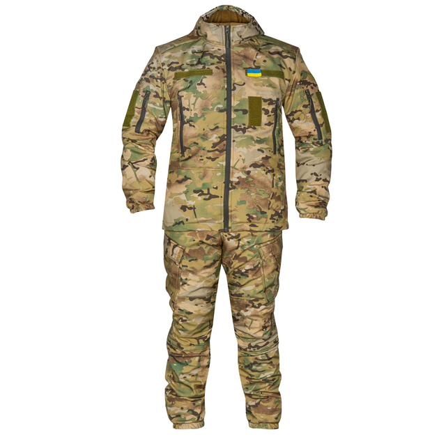 Зимний костюм ТТХ Softshell с утеплителем L Multicam (148670) - изображение 2