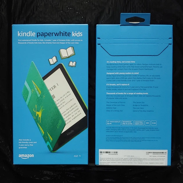 Электронная книга Amazon Kindle Paperwhite Kids 11th Generation 16GB WIFI Online (Emerald Forest) - изображение 2