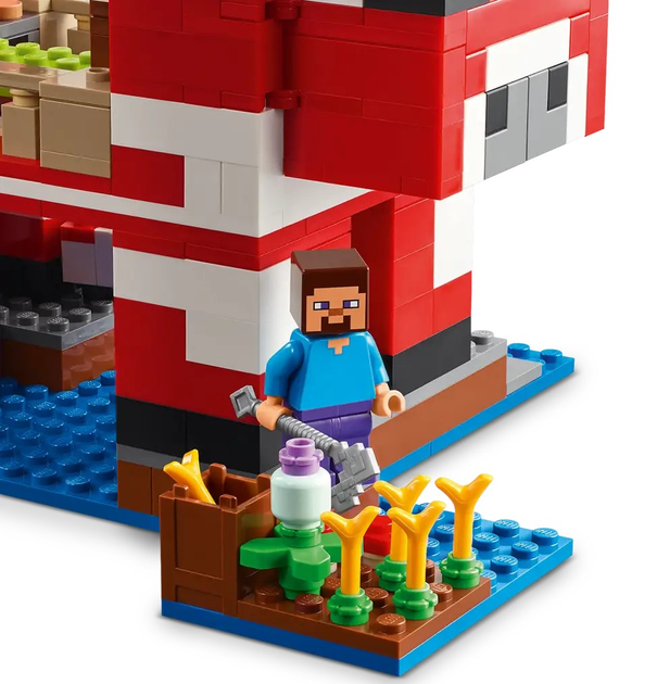 Конструктор LEGO Minecraft Грибний будинок 500 елементів (21270) - зображення 7